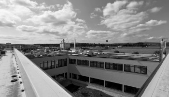 Industriedach als Flachdach bei Schäfer Backwerkstatt in Limburg